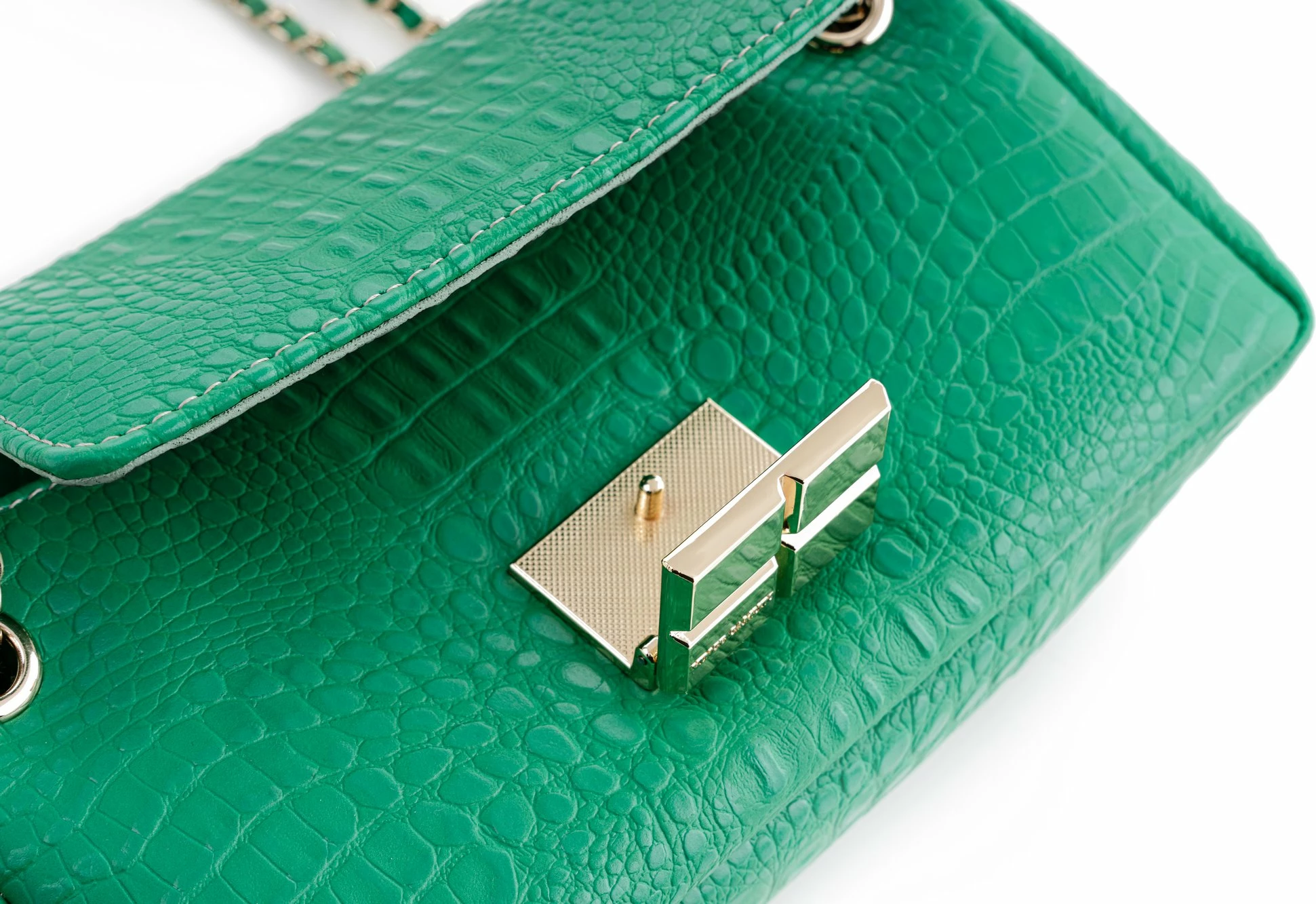Çantë krahu, ngjyrë e gjelbër, model Siena, Vince Camuto