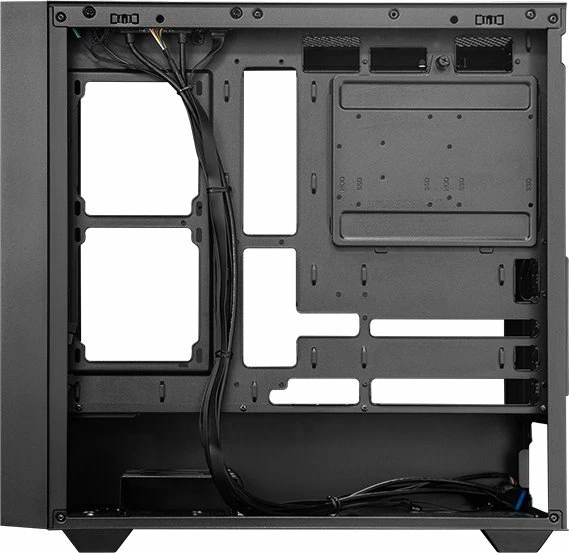Kasë Chieftec Hunter 3 GS-03B-OP Midi Tower ATX/eATX, 4x A-RGB fan, USB-C, e zezë