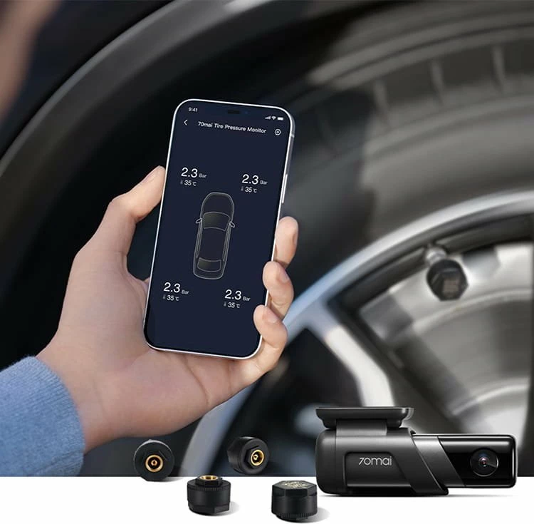 Kamerë regjistruese për veturë 70mai M500 128GB 170° GPS WiFi, gri