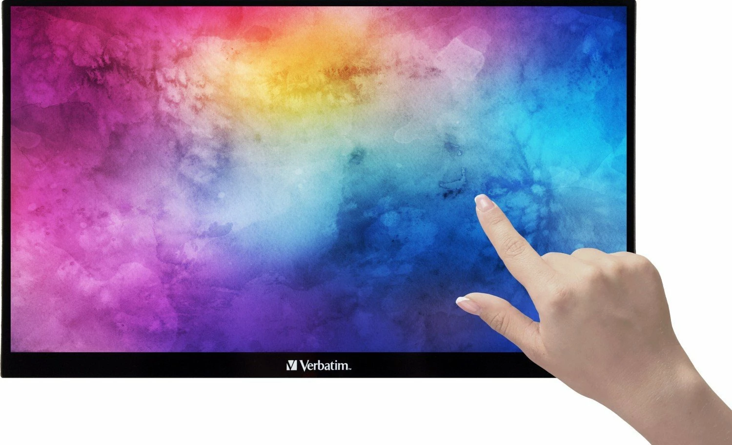 Monitor portativ Verbatim PMT-14 14\" Full HD me prekje, i zi