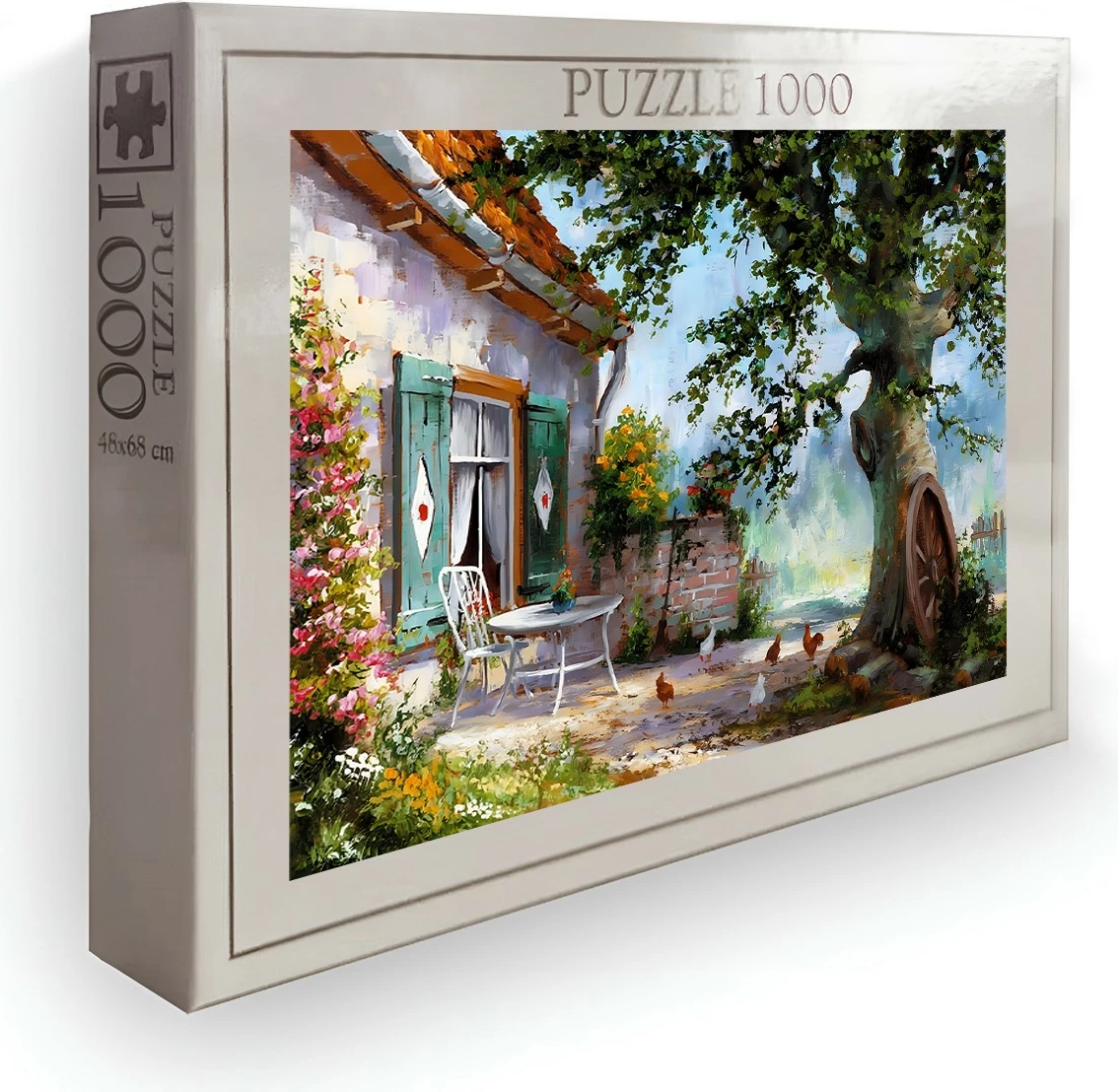 Puzzle 1000 copë, Evila Originals, shumëngjyrësh, PZL_024_1000