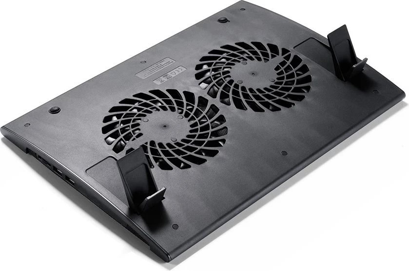 Mauspad për ftohje të laptopit DeepCool Wind Pal FS, 1200 RPM, ngjyrë e zezë