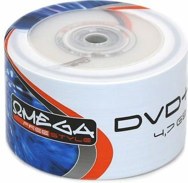 Disk DVD+R Omega 41989 4.7 GB 16x, set 50 copë