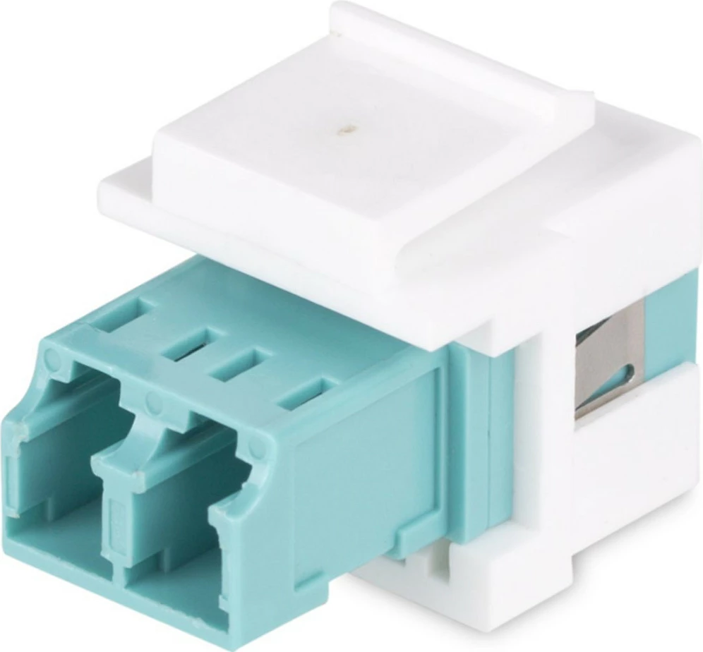 Adapter fibra optike StarTech LC-LC Duplex, LC/UPC, e bardhë