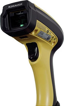 Skaner barkodi Datalogic PowerScan PD9100, 1D, me kabllo USB/RS-232, IP65, zi/verdhe