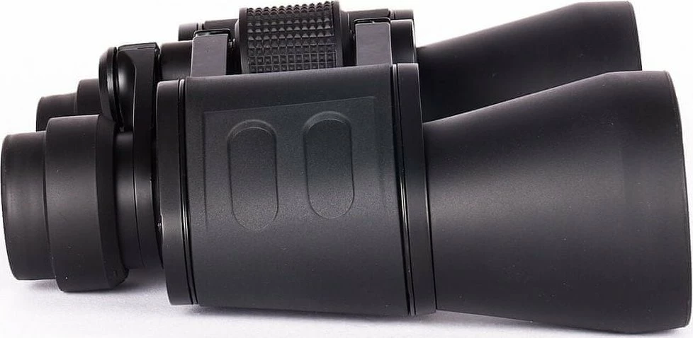 Lornetë Focus Bright 12x50, e zezë, set me çantë, rrip dhe leckë pastrimi