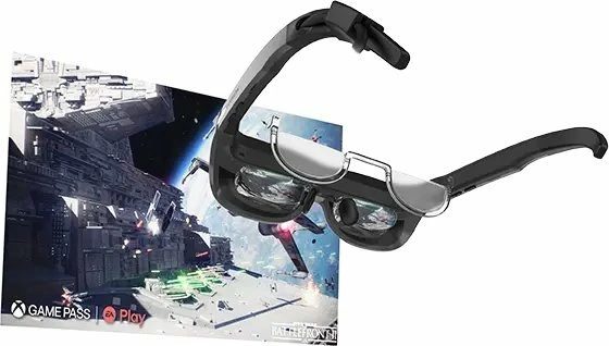 Syze AR Lenovo Legion, Micro-OLED, USB-C, të zeza