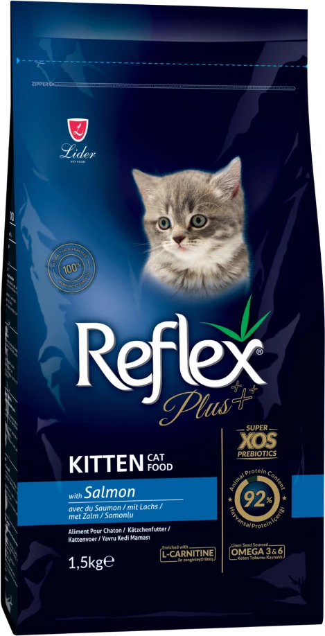 Reflex Plus Mëngjesi me Salmon dhe Oriz për Kafshët e Vogla 1,5kg