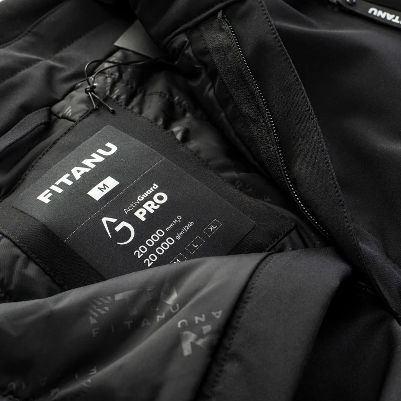 Pantallona ski për meshkuj Fitanu Maltino Primaloft, të zeza