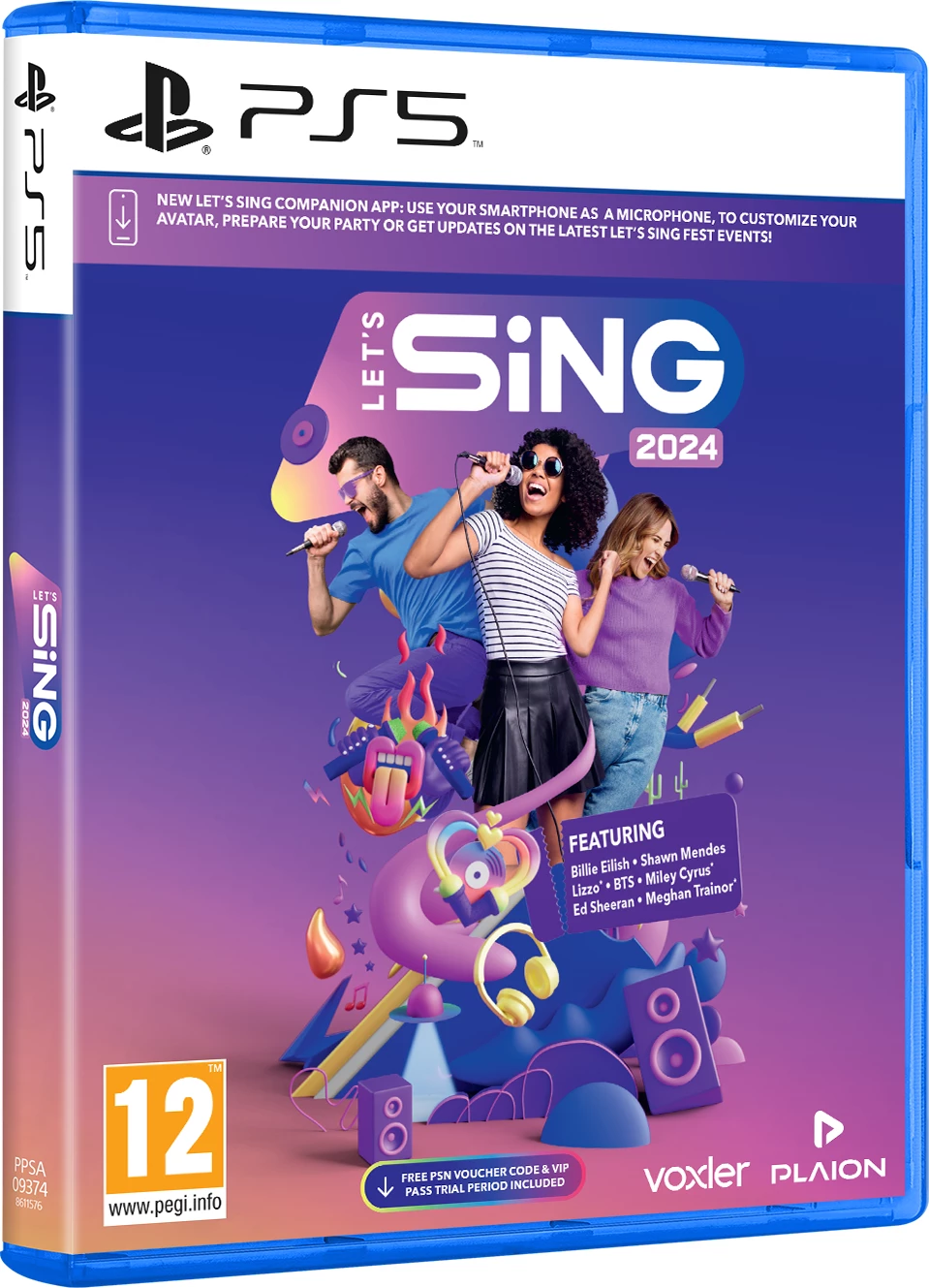 Lojë karaoke Ravenscourt Let's Sing 2024 për PlayStation 5 (PS5), PEGI 12