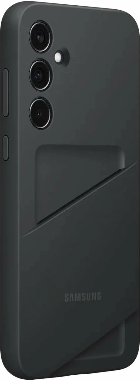 Mbështjellës Samsung Card Slot Case EF-OA356TBEGWW për Galaxy A35, i zi