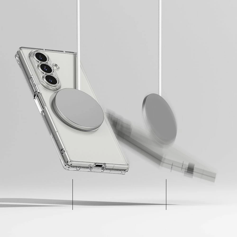 Mbështjellës Ringke Fusion Magnetic MagSafe për Samsung Galaxy Z Fold 7, transparent, 1 copë