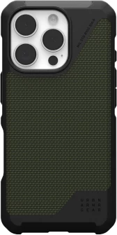 Mbështjellës UAG Metropolis LT MagSafe për iPhone 16 Pro, KEVLAR, Gjelbër