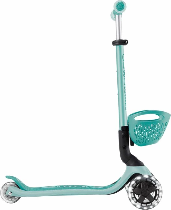 Trotinetë me ulëse për fëmijë Globber GO UP BABY 360 Lights, set