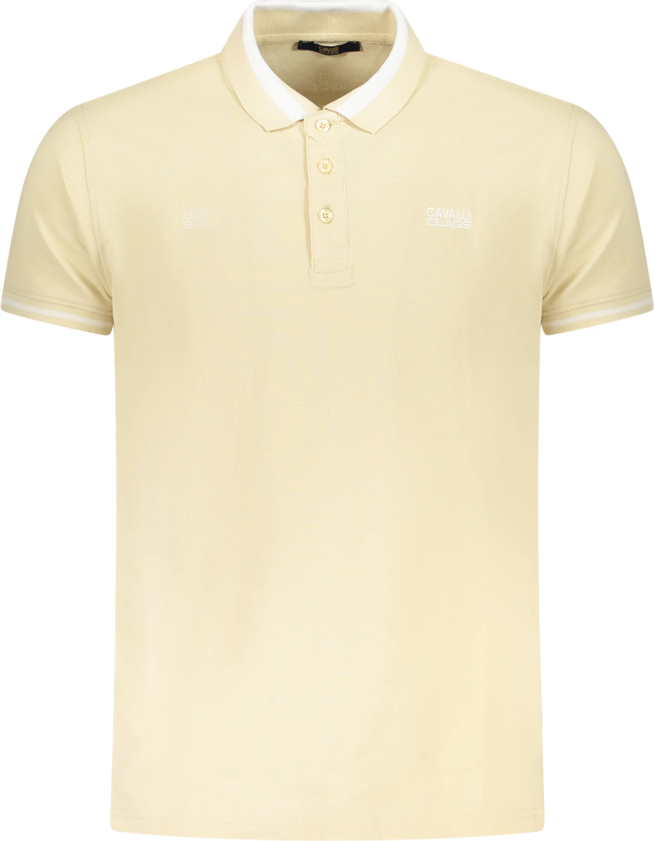 Maicë polo për meshkuj CAVALLI CLASS, bezhë