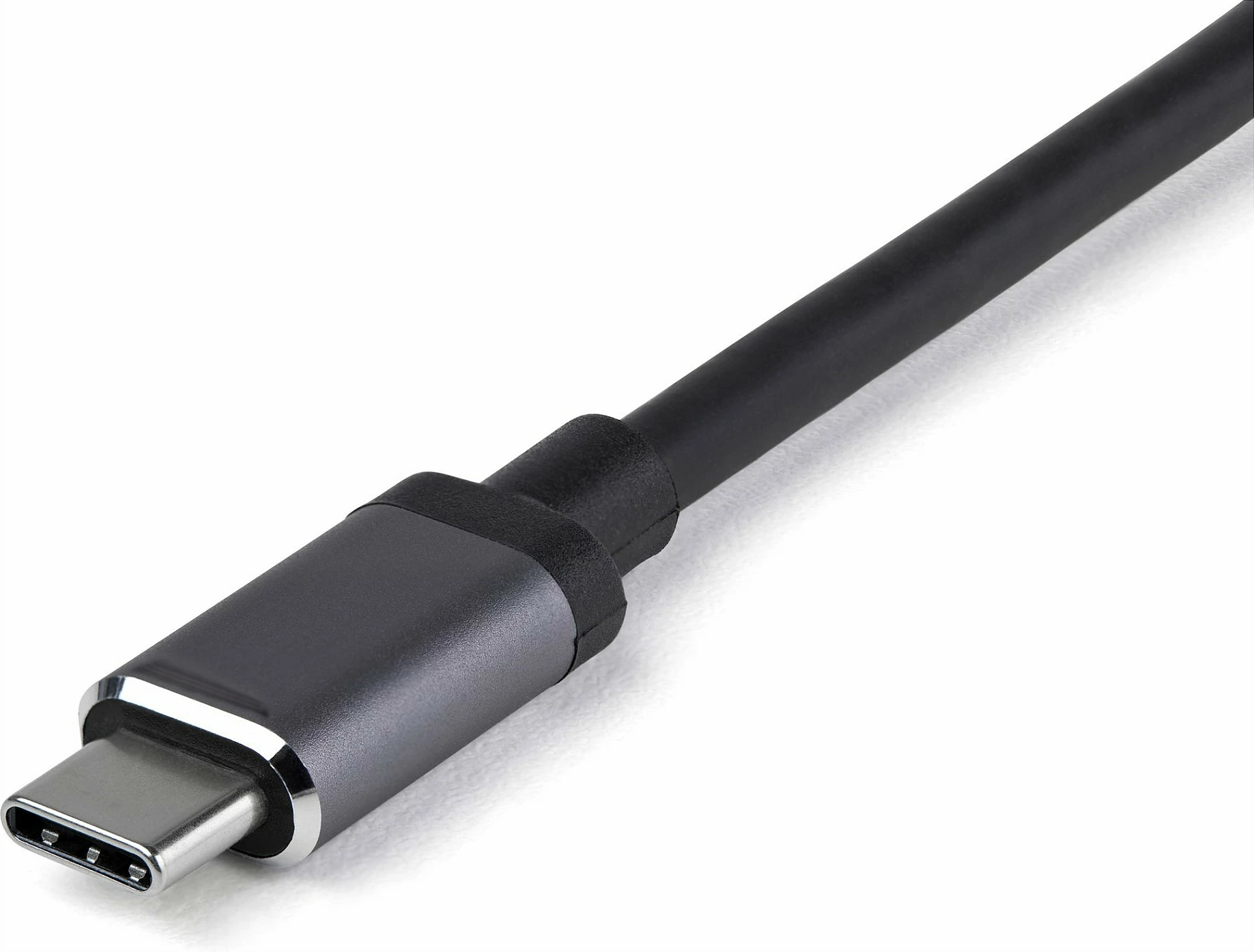 Adapter multiport USB-C StarTech DKT31CMDPHPD, HDMI + Mini DisplayPort 4K 60Hz, Hub 4x USB 10Gbps, PD 100W, zi/argjendtë