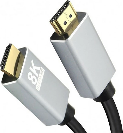 Kabllo HDMI Helos 288397, 1 m, HDMI 2.0, 8K, e zezë