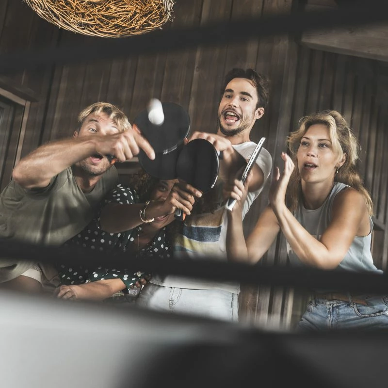 Raketë për pingpong Yakimasport, e bardhë