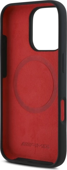 Mbështjellës AMG MagSafe për iPhone 16 Pro Max, i zi