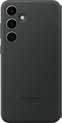 Mbështjellës Samsung Smart View Case për Galaxy S24+, wallet case, e zezë