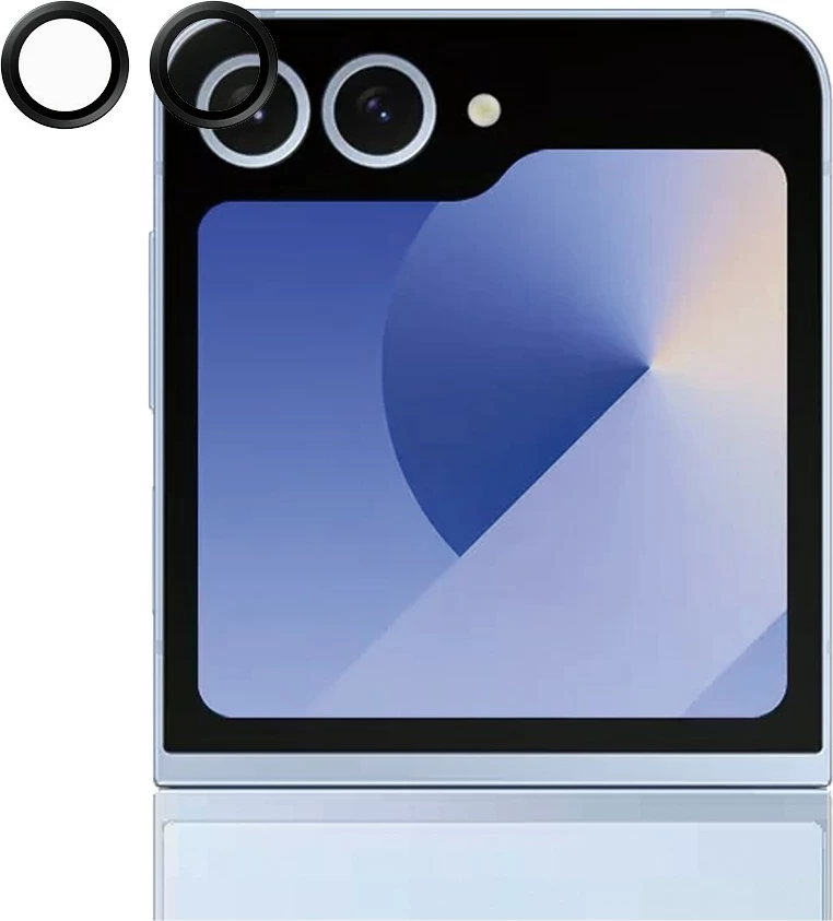 Mbrojtës lente PanzerGlass SAFE.by për Samsung Z Flip 6, i zi
