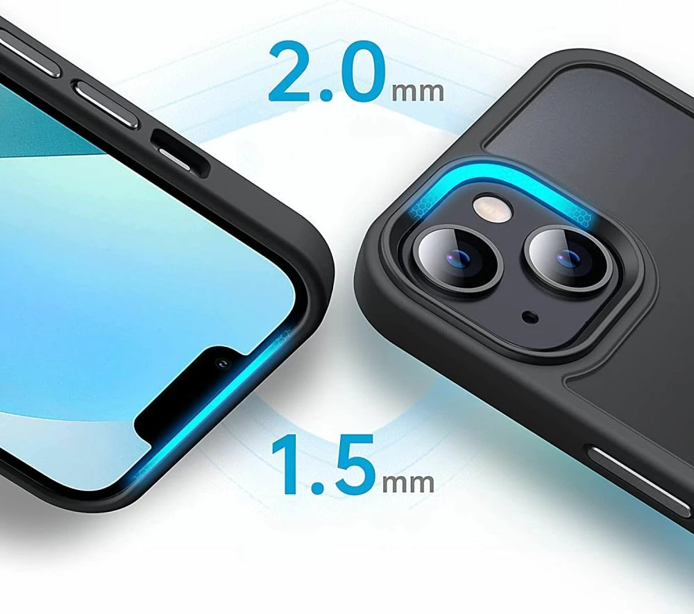 Mbështjellës Tech-Protect MagMat MagSafe për iPhone 14 Pro Max, Transparent/Black