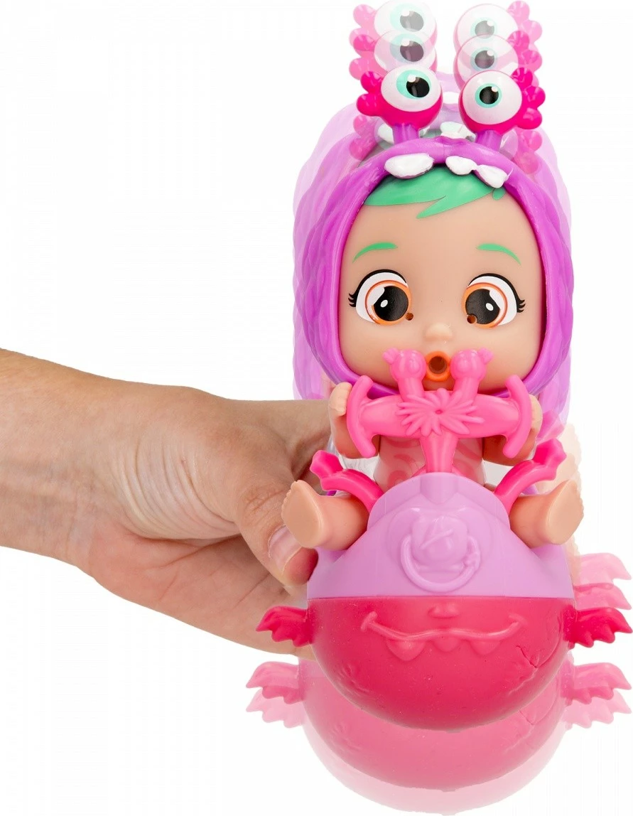 Kukull Cry Babies Stars Jumpy Monsters Bubu, Tm Toys, plastikë, për vajza, pa bateri, vjollcë