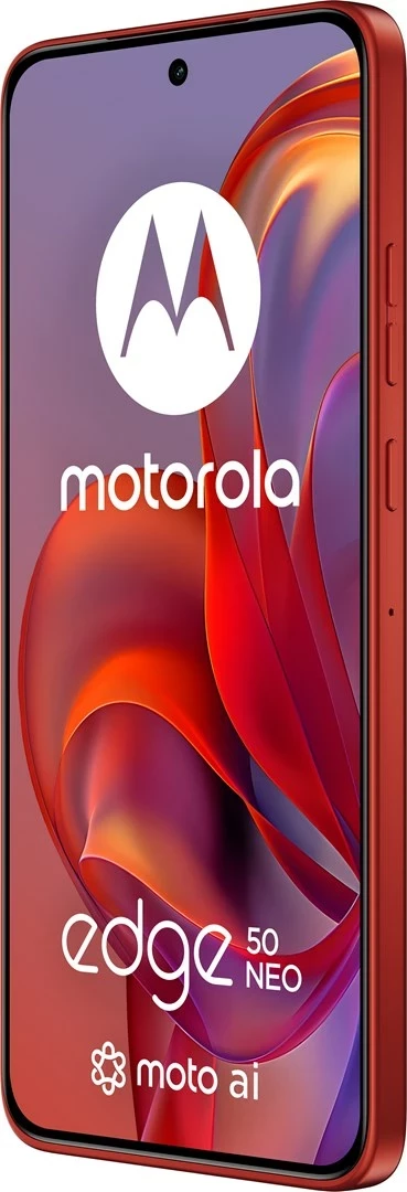 Celular Motorola Edge 50 Neo, 6.4", 5G, 12 GB RAM, 512 GB, Poinciana Terracotta