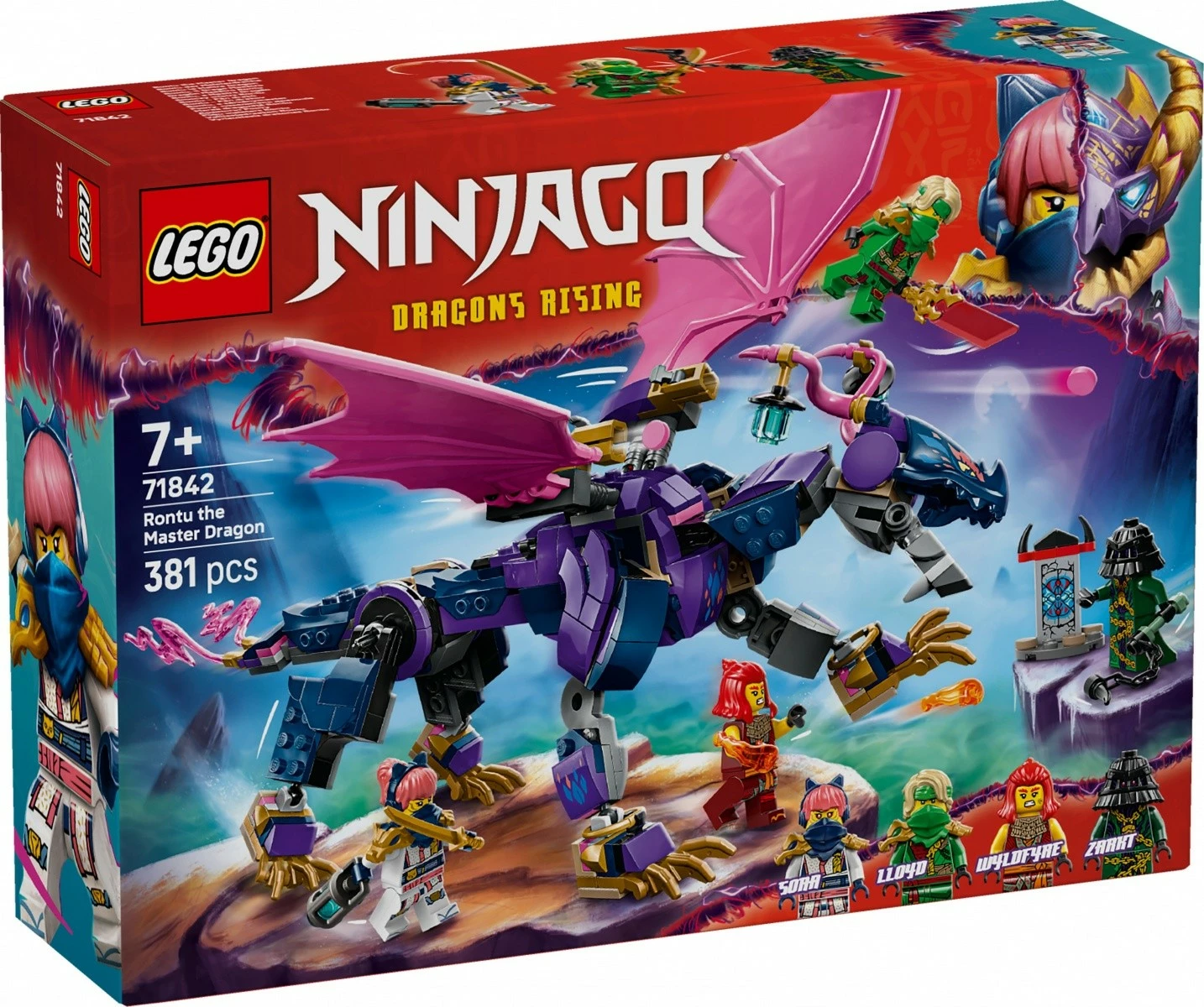 Set LEGO Ninjago Dragon Master Rontu 71842, 381 pjesë