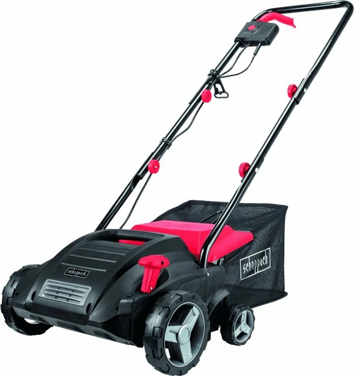Vertikulator elektrik Scheppach SC32 32cm 30l 1.5kW zi/kuqe