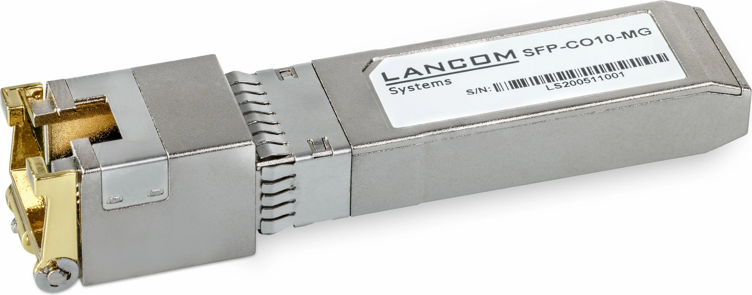 SFP modul LANCOM SFP-CO10-MG, 10 copë, bakër, 10Gbps, 30m, stainless steel