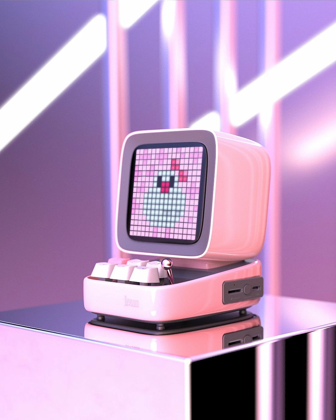 Altoparlant DIVOOM DitooPro (Pembe)