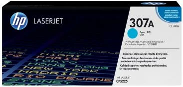 Toner HP 307A CE741A Color LaserJet rendiment 5550-8800 faqe origjinal cyan