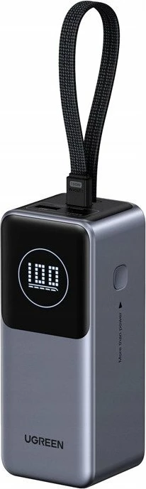 Powerbank Ugreen PB723 20000mAh 130W me USB-A + 2xUSB-C (55365B), gri