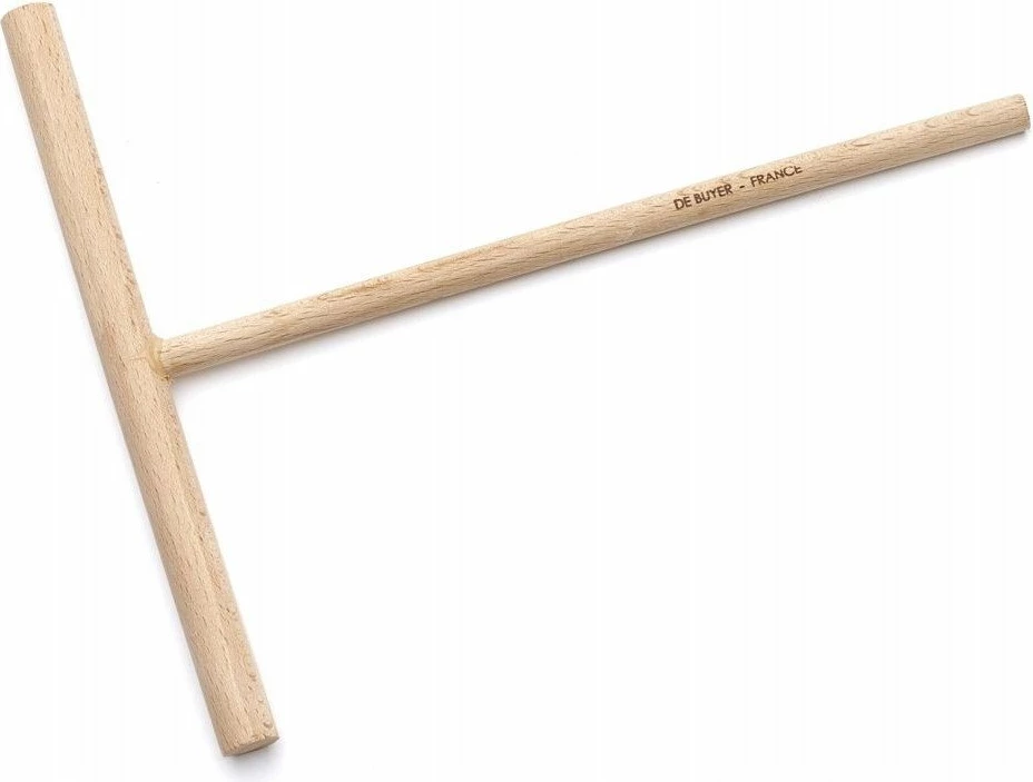 Spatulë brumi për petulla De Buyer B BOIS D-4873-01, dru ahu