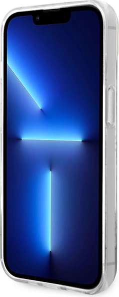Mbështjellës Guess 4G Pattern Script për iPhone 14 Plus 6.7\", hardcase TPU/PC, rozë