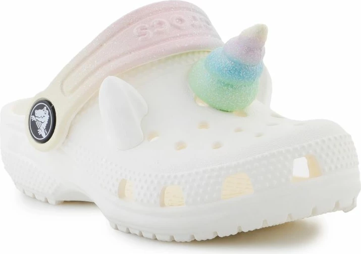 Këpucë për fëmijë Crocs, të bardha