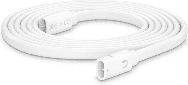 Kabllo optike patch cord Ubiquiti LC/UPC - SC/APC, single mode, simplex, 2 m, e bardhë