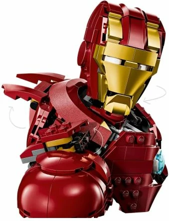 Set LEGO Marvel bust Iron Man