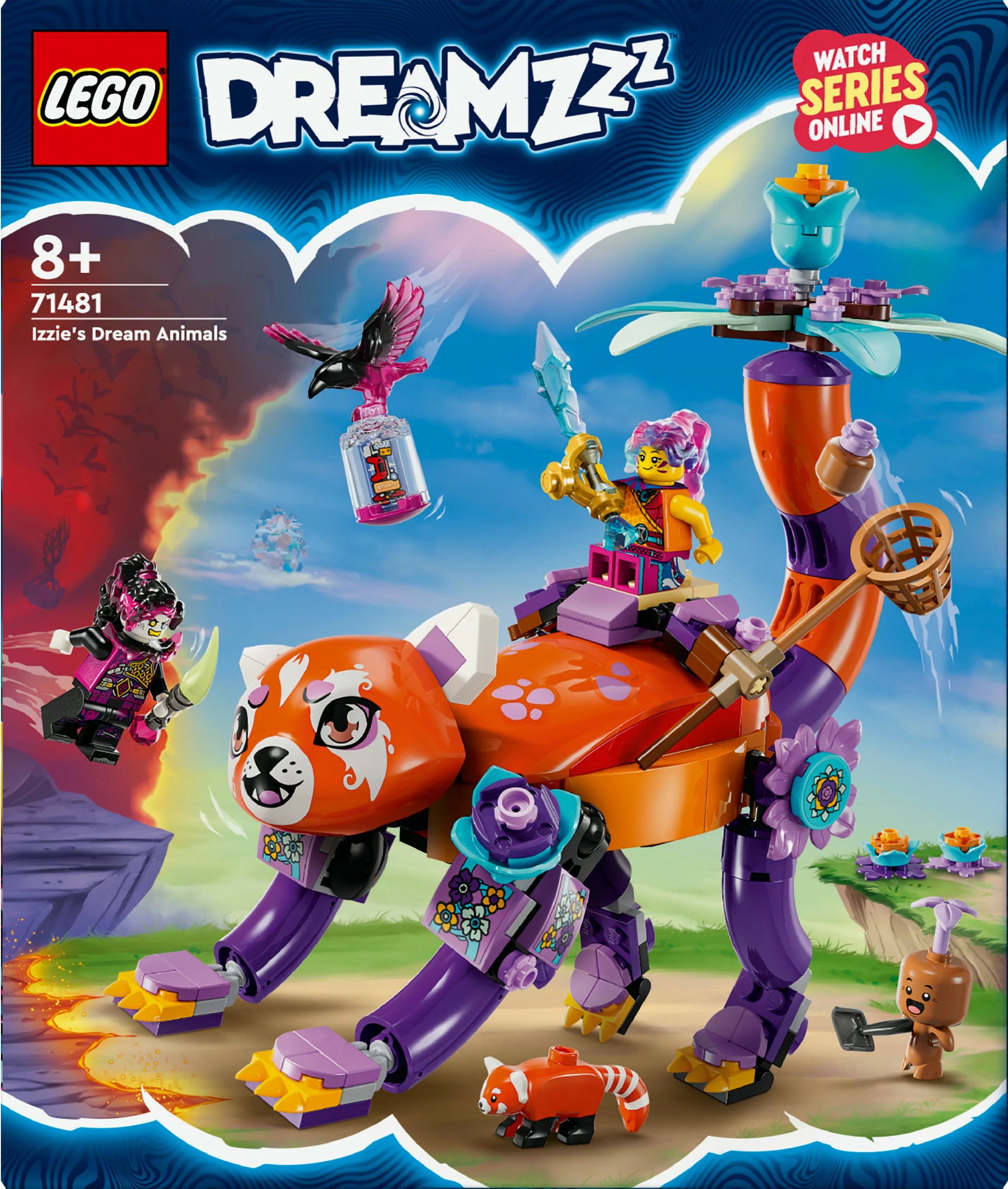 Set ndërtimi LEGO DREAMZzz 71481 Izzies Traumtiere, 328 pjesë, shumëngjyrësh