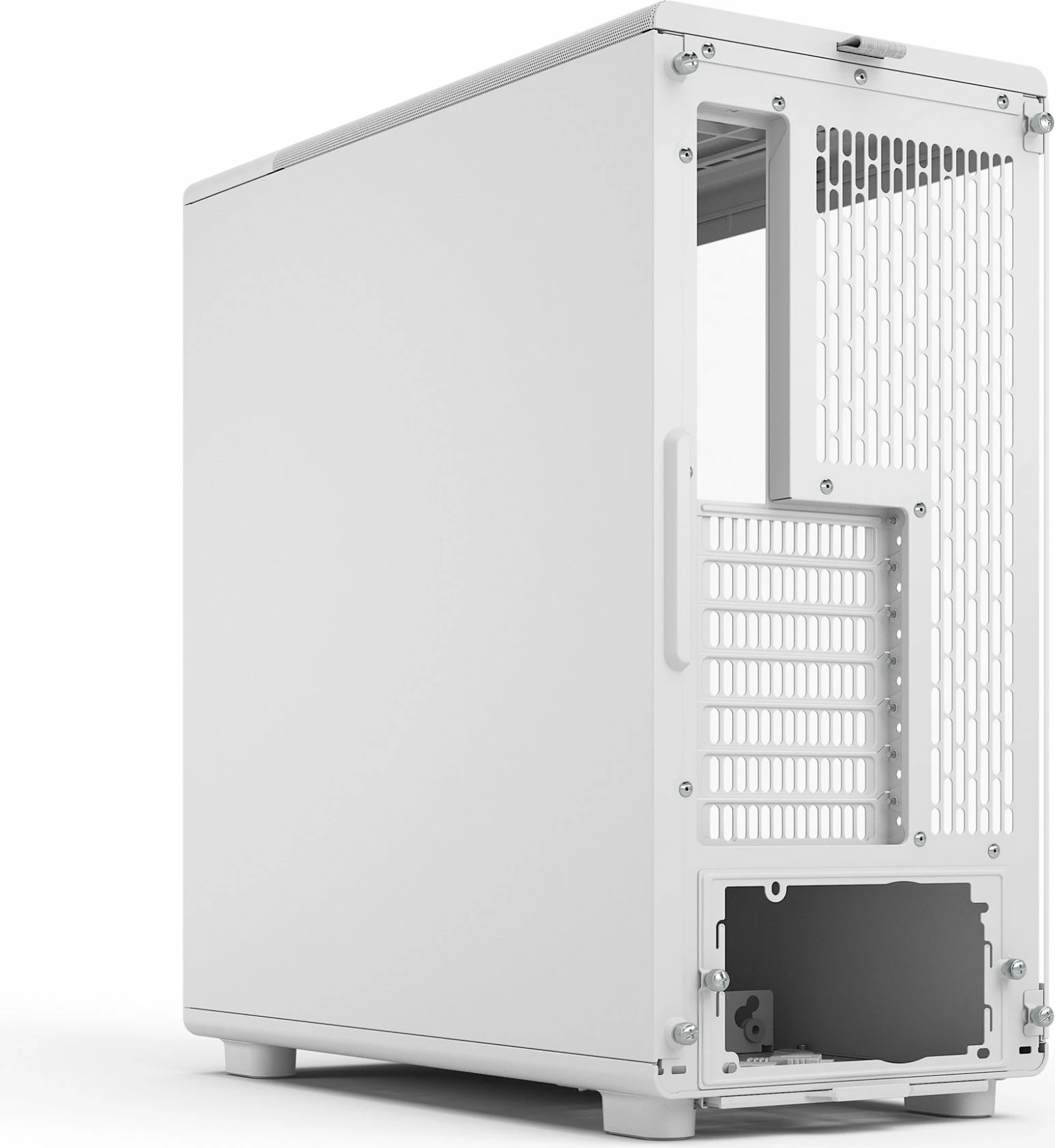 Kasë Fractal Design Epoch TG Clear Tint (FD-C-EPO1A-03), Midi Tower ATX/mATX/Mini-ITX, 3x Momentum 12 fans, e bardhë