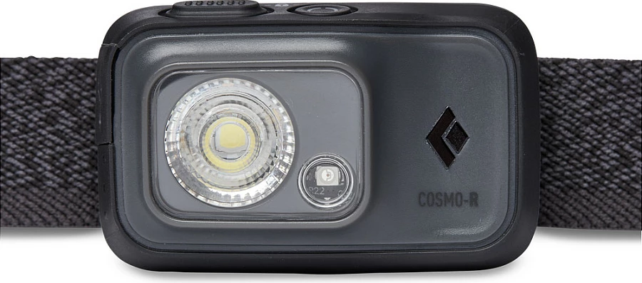 Llambë ballore Black Diamond Cosmo 350-R, 350 lm, USB e rikarikueshme, IP67, grafit