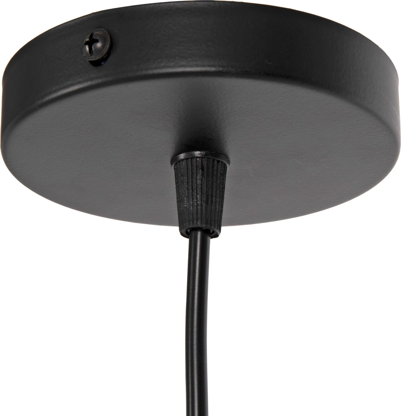 Llambë varëse tavani, kapak metali i zi, FH4164, Φ28x138H cm