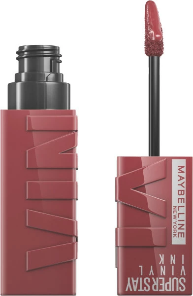 Buzëkuq i lëngshëm Maybelline Super Stay Vinyl Ink 40 Witty për femra 4.2ml