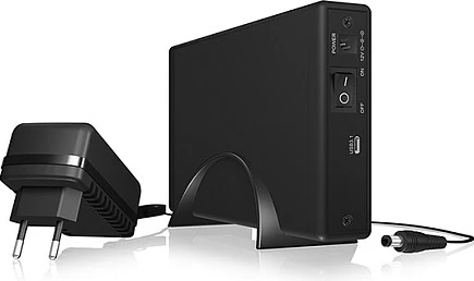 Kasë e jashtme HDD ICY BOX, 3.5" SATA, USB-C USB 3.1 Gen 2, 10Gbps, alumin, e zezë