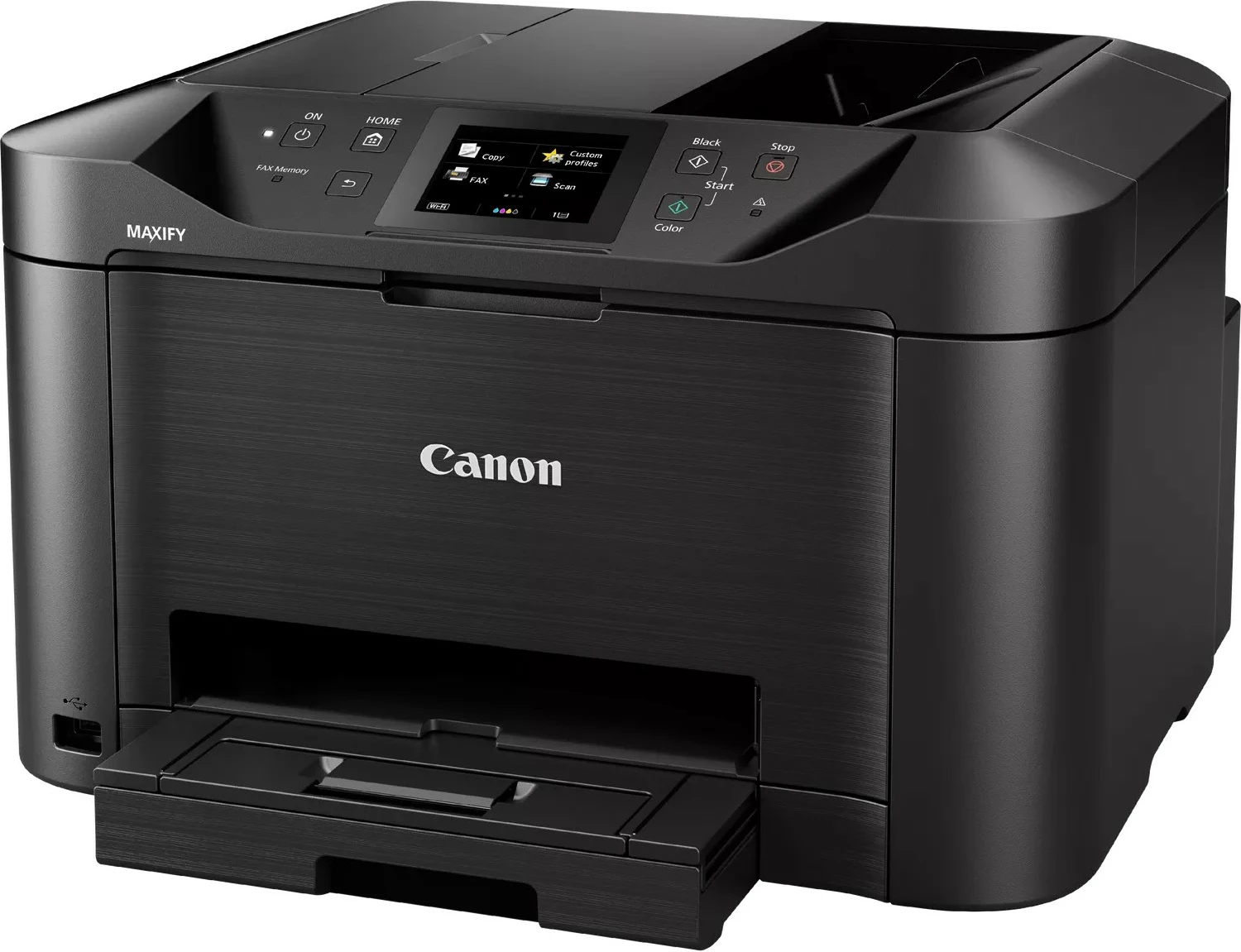 Printer multifunksional Canon MAXIFY MB5150, inkjet, ngjyrë, A4, i zi