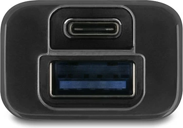 USB hub DeLOCK 64335, 4x USB-A 3.2 Gen 1, lidhje USB-A/USB-C, 5 Gbit/s, i zi/transparent