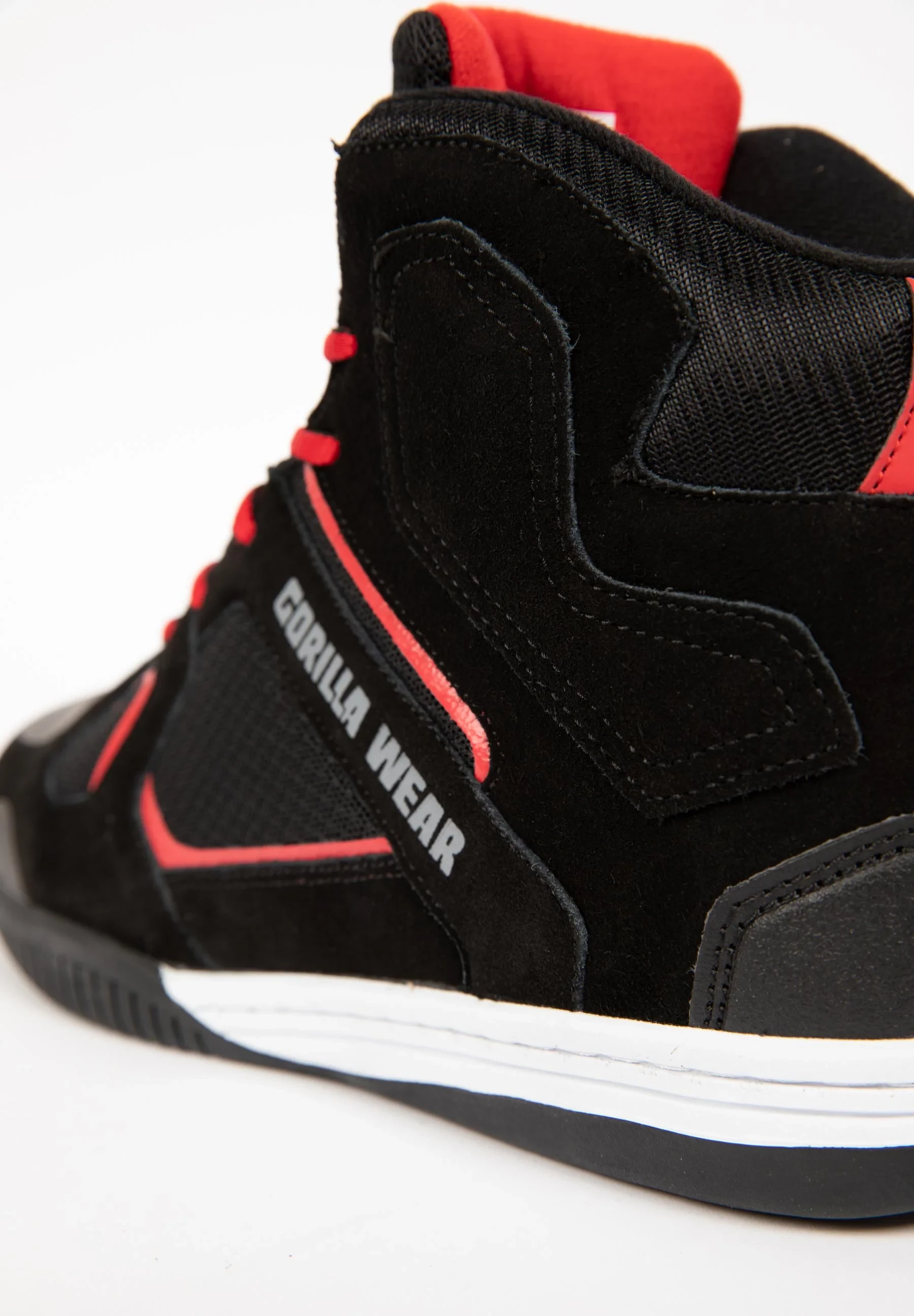 Troy High Tops - Black/Red [Madhësia: 40]