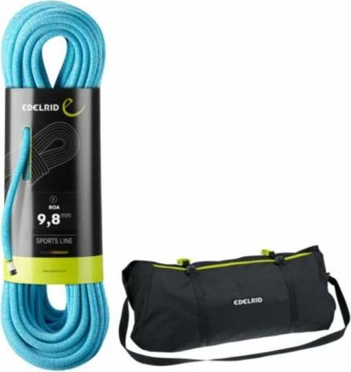 Litar alpinizmi EDELRID Boa Rope 9.8mm 80m, me liner cover