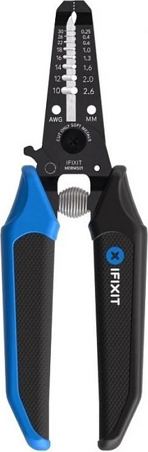 Abisolues telash iFixit Mandible, matje AWG/MM, zi/kaltër
